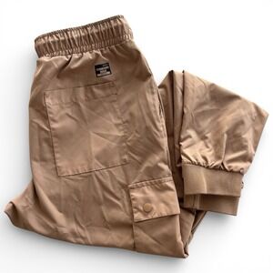Southpole Men Md Tan Khaki Standard Issue Utility Cargo Pants Joggers Streetwear